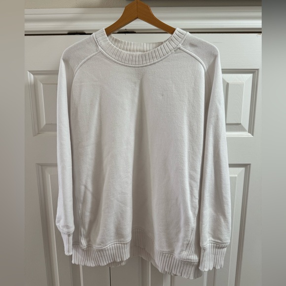 aerie Tops - Aerie White Women's Cozy Crewneck Sweatshirt